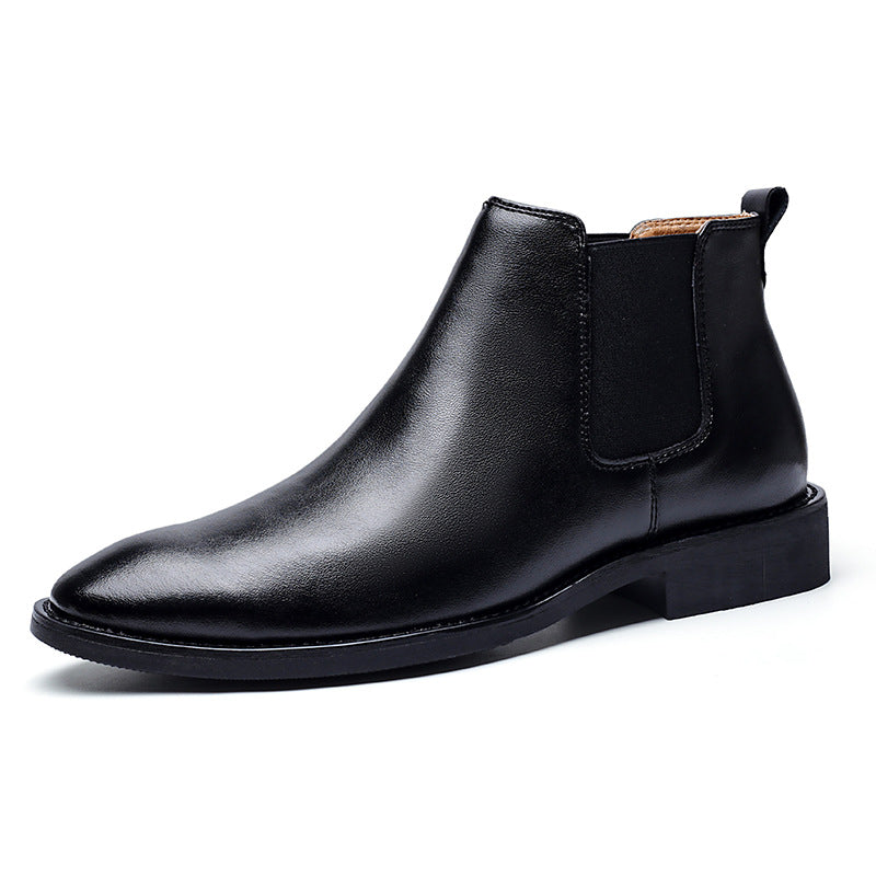 Men's Plus Size Ankle Tide Smoke Pipe British Boots