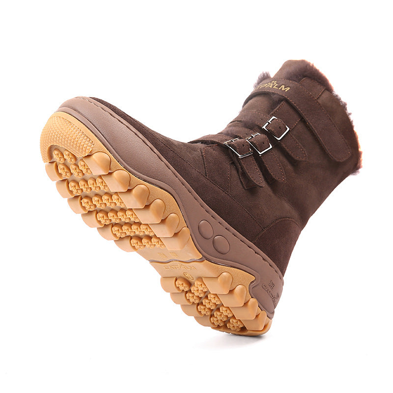 Women's Warm Northeast China Cotton Plus Veet Winter Boots