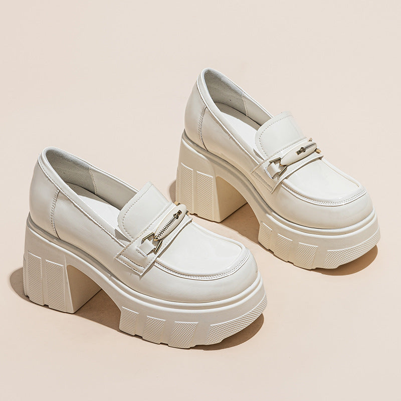 Women's Single-layer Thick-soled Muffin Commuter Small Height Increasing Women's Shoes