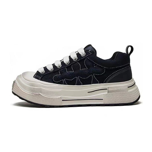 Women's & Men's Ensemble Series Platform Retro Trendy Board Sneakers