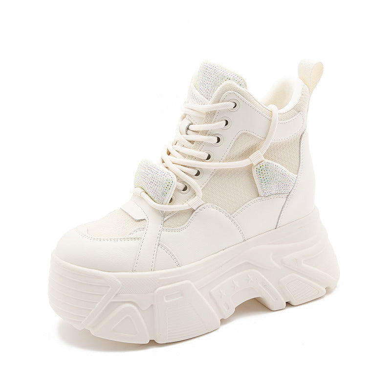 Women's & Men's Platform Dad Warm Height Increasing Insole Men's Shoes