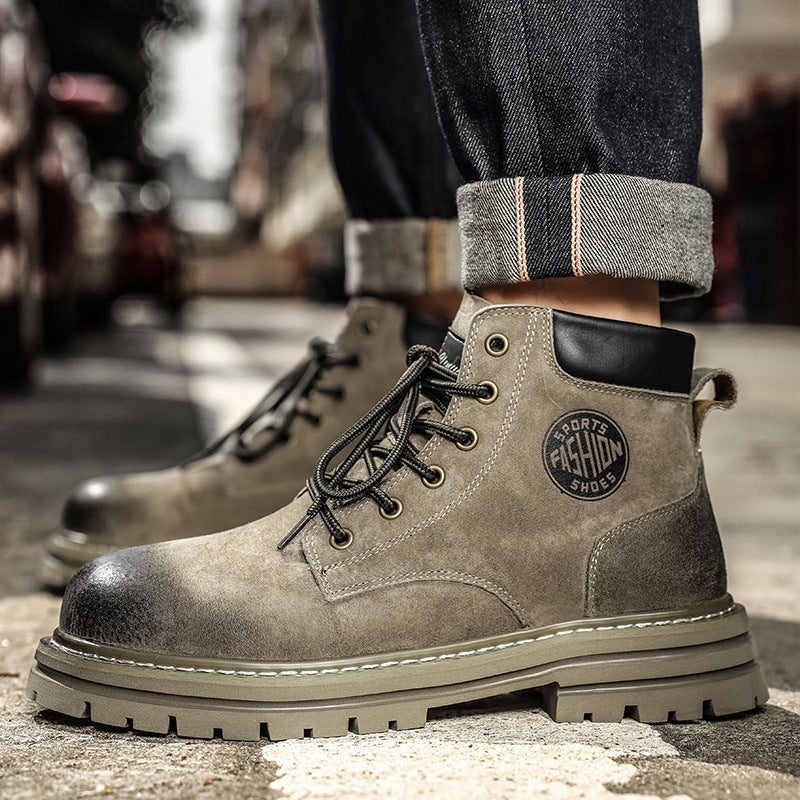 Increased Fashion Martin Autumn Trendy Breathable Boots
