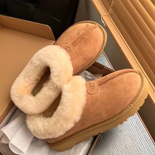 Women's Taster For One Pedal Cotton Platform Snow Boots