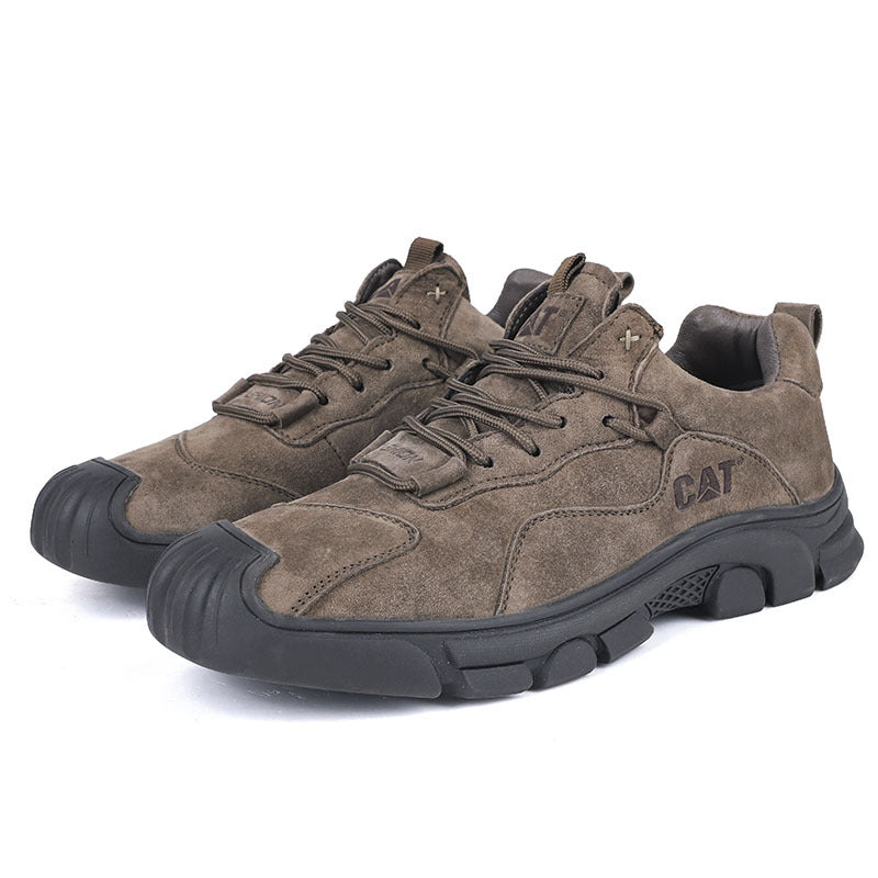 Men's Layer Plus Size Handmade Breathable Comfortable Leather Shoes