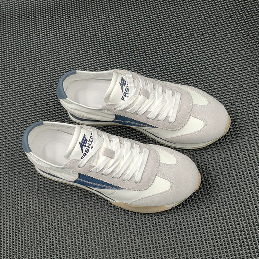 Men's Bottom Breathable Board Fashionable Flat Color Sneakers