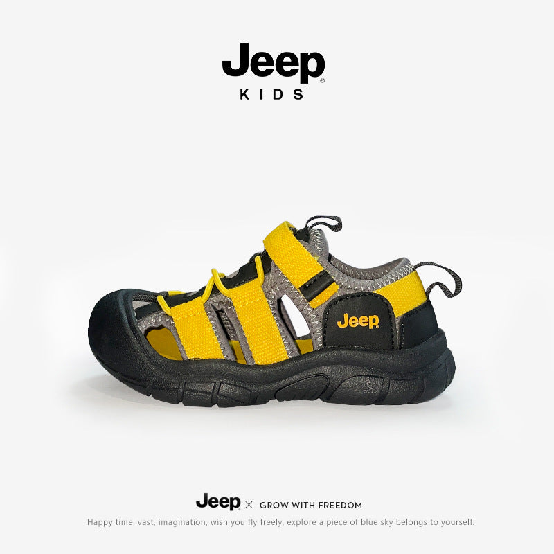 Children's Closed Toe Outdoor Beach Summer Breathable Kid's Sandals