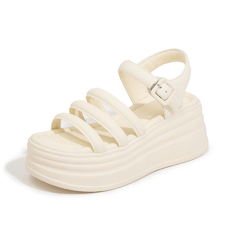 Women's Roman Summer Fashion Outerwear Versatile Platform Lightweight Sandals