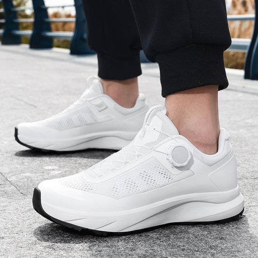 Men's Rotating Button Outdoor Hiking Breathable Fashion Sneakers