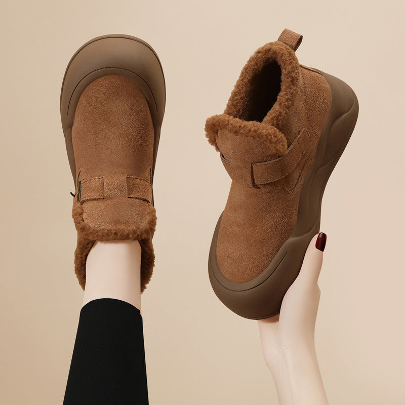 Women's Fashion Short For Plus Veet Ankle Winter Snow Boots