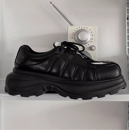 Men's Niche Platform Dad Retro Height Increasing Sneakers
