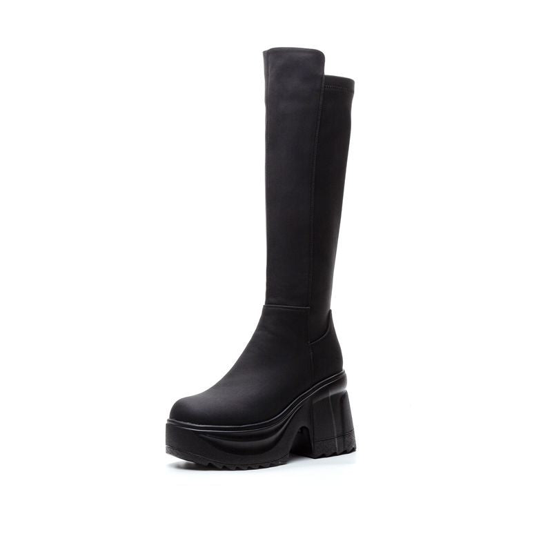 Women's Increasing Stretch Thin High Tube Over Boots