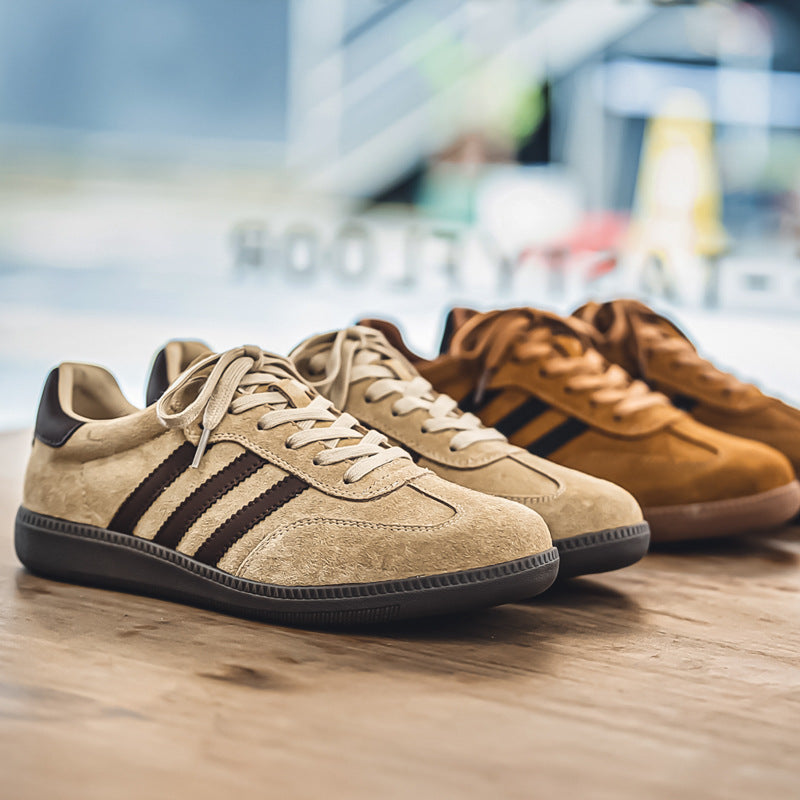 Men's Genuine Matte German Training Autumn Versatile Sneakers
