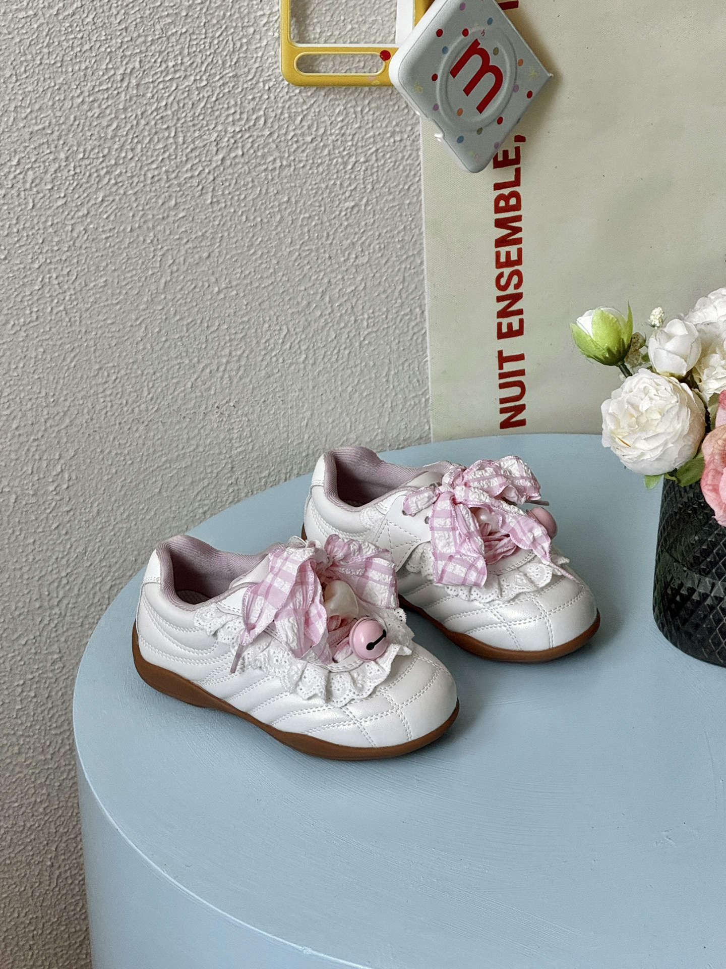 Magic Dreaming Paris Designer Model Stitching Velcro Children's Sports Shoes