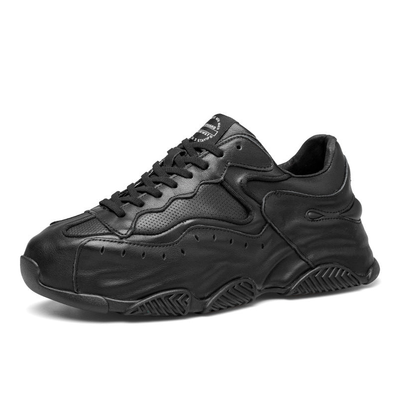 Men's Summer Retro Heightened Daddy Genuine Bag Sneakers