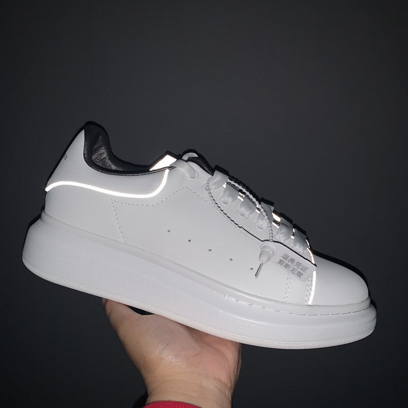 Women's & Men's High Version Thick Bottom Sports Skate Casual Shoes