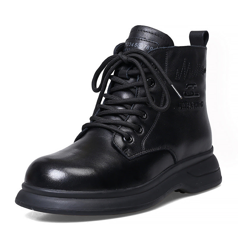 Women's Cotton Fur Integrated Soft Bottom Ankle Snow Boots