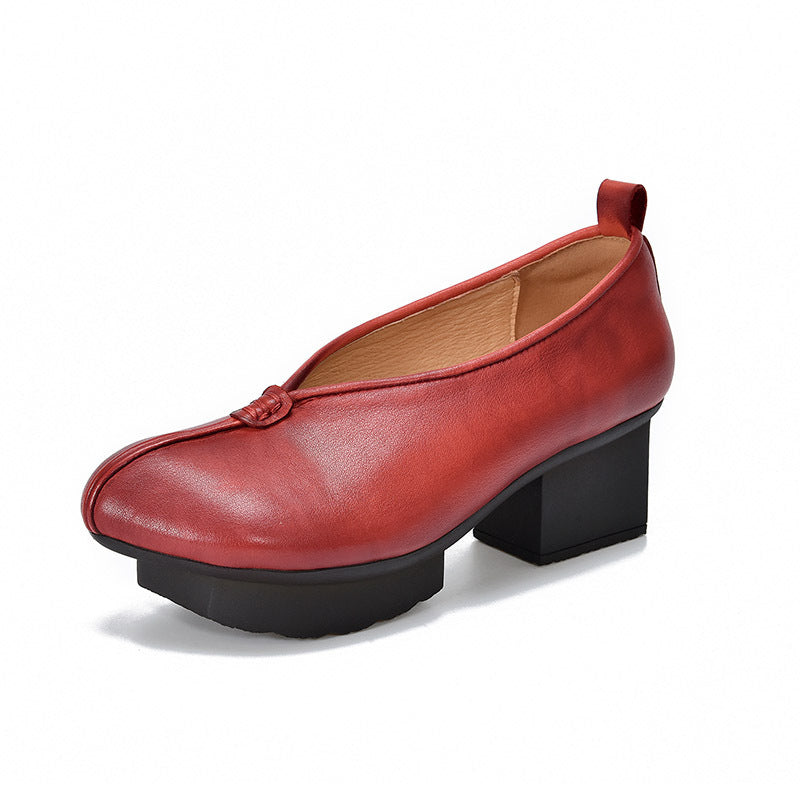 Women's Chinese Style Plaid With Ethnic Cotton Linen Women's Casual Shoes