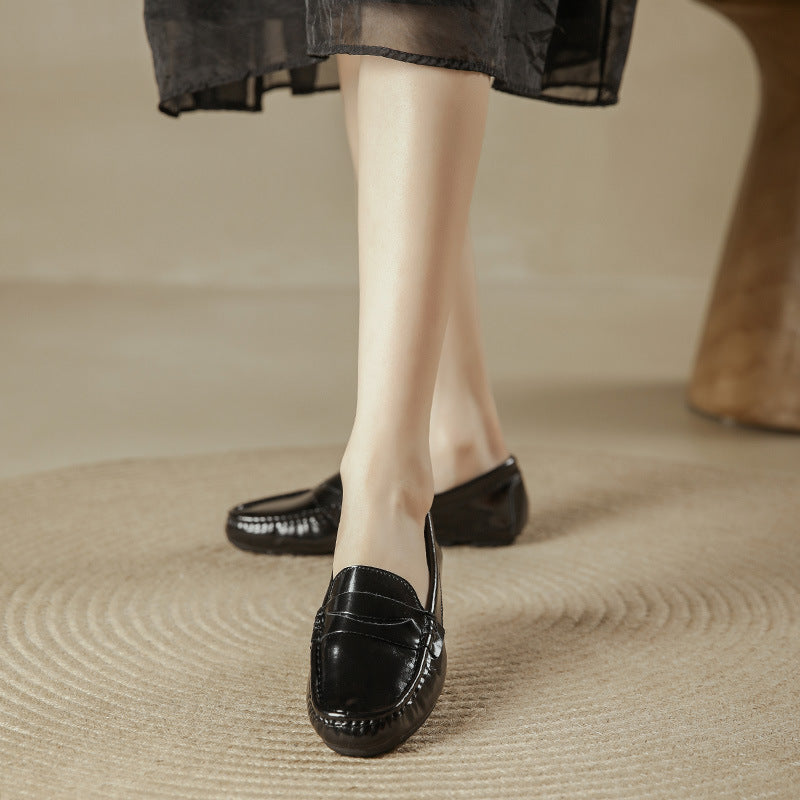 Women's Flat Comfortable Pregnant Woman Beef Tendon Soft Bottom Lazy Women's Casual Shoes