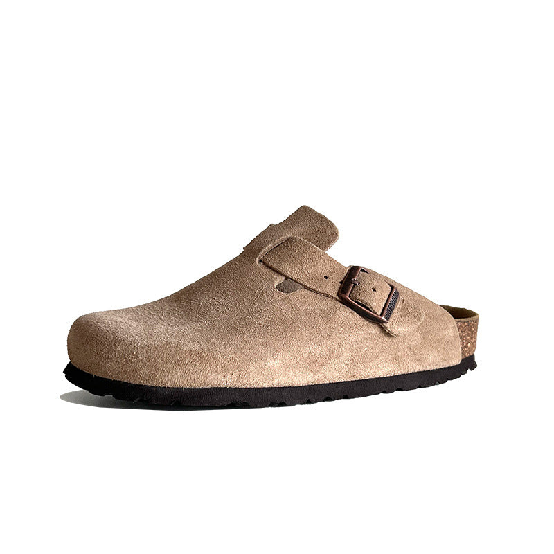 Women's Outdoor Thick Bottom Retro Closed Toe Casual Shoes