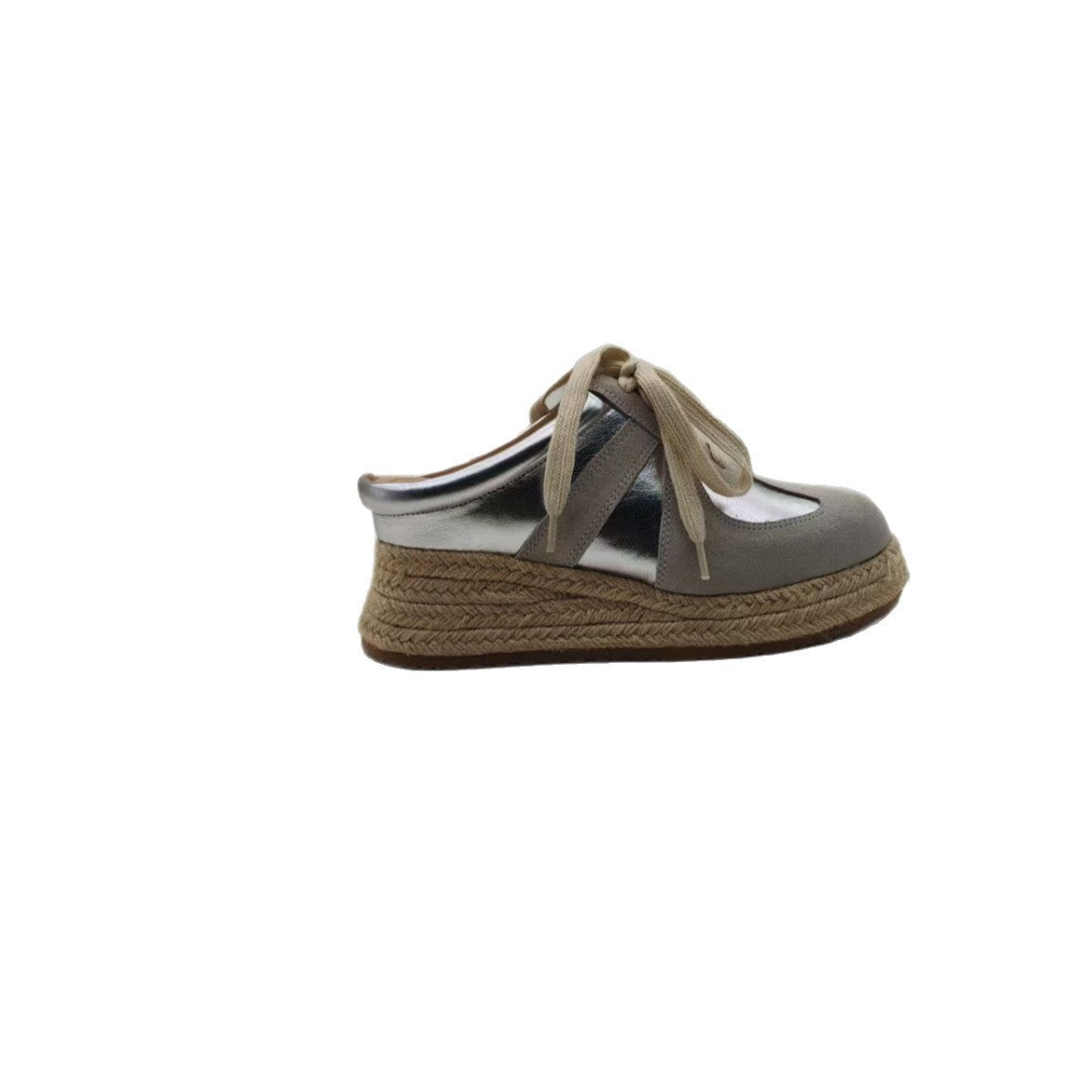 Women's Spring Half Comfortable German Training Lazy Straw Women's Casual Shoes