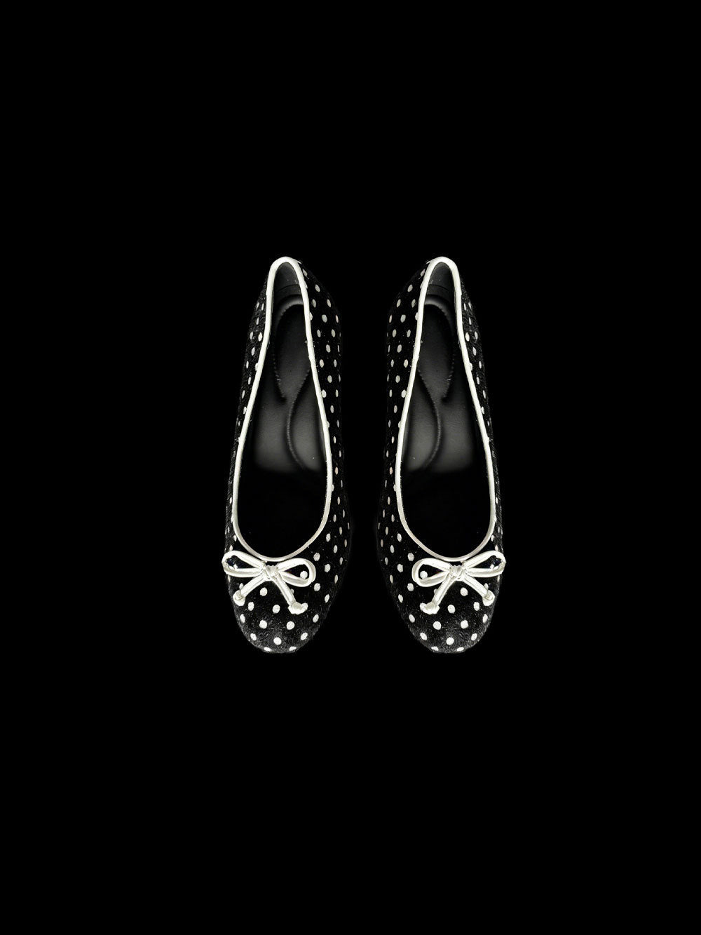 Dot Height Increasing Insole Mary Jane Female Vintage Bow Slip-on Women's Casual Shoes