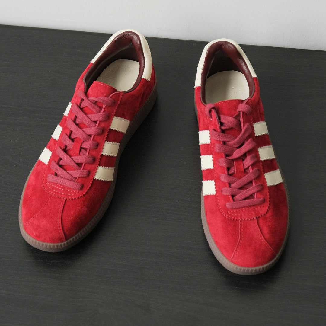 Retro Comfort German Training Red Genuine Sneakers
