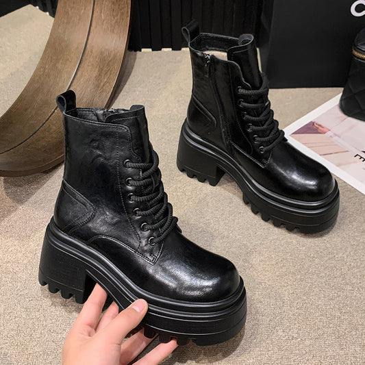 Women's Martin High Retro Ankle Fashion Boots