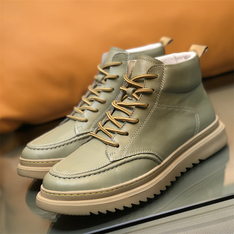 Men's Genuine Board Korean Trendy Martin Sneakers