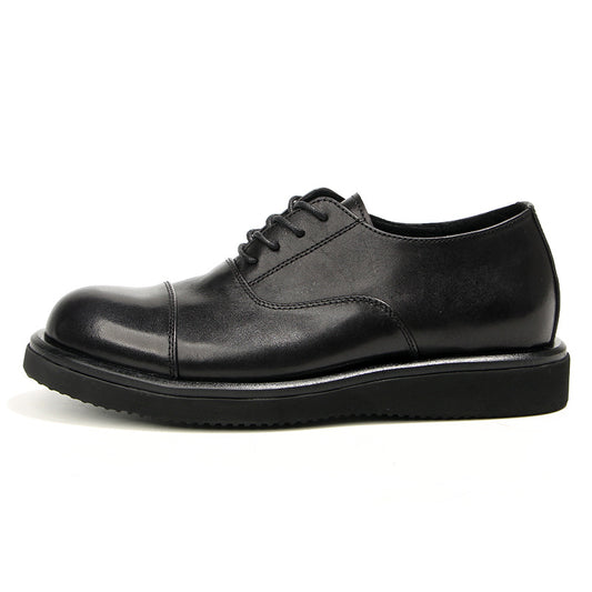 Men's British Top Layer Cowhide Handmade Retro Leather Shoes