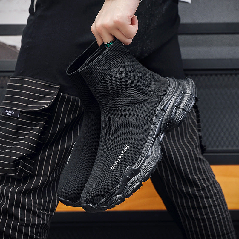 Men's Breathable Fashion Single Layer Mesh Slip-on Sneakers