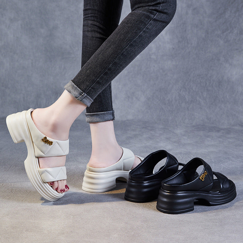 Women's & Men's Summer Wear Super Hot Thick Bottom Men's Shoes