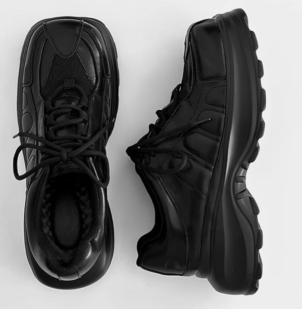 Men's Niche Platform Dad Retro Height Increasing Sneakers