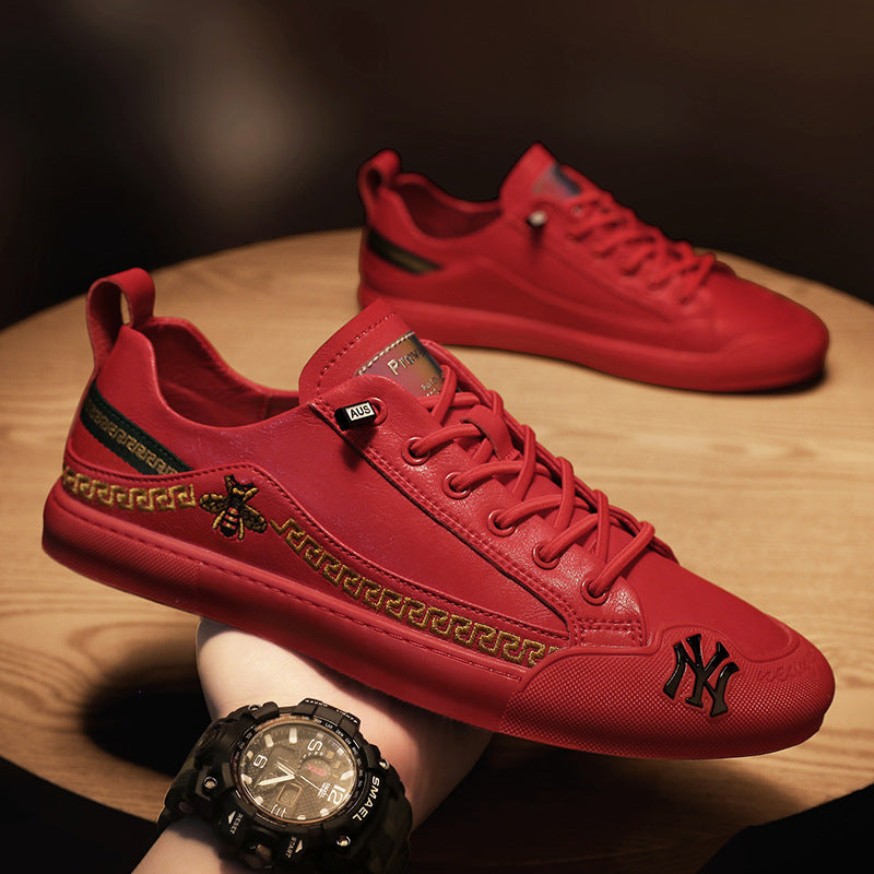 Men's Store British Breathable Trendy Summer Genuine Casual Shoes
