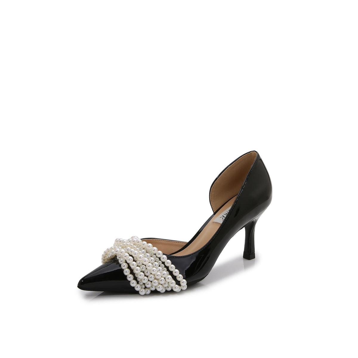 Stiletto High Pearl Fairy Style White Medium Wedding Bridesmaid Women's Fashion Shoes