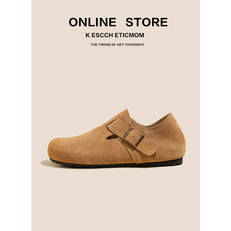 Women's Thick Bottom Height Increasing Insole Genuine Women's Casual Shoes