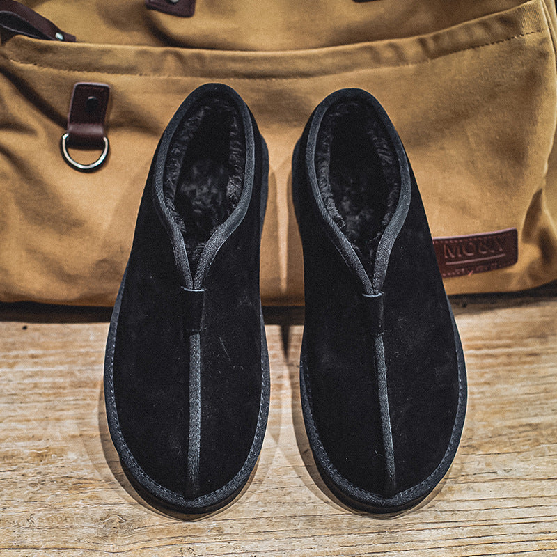 Leisure Retro Sports Thickened Fleece-lined Northeast Snow Boots