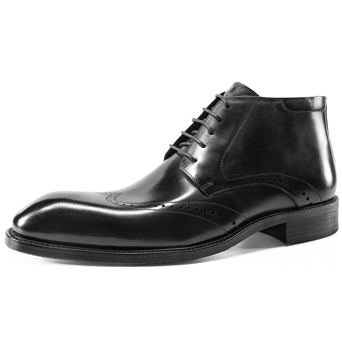 Men's Two-way Winter Pointed Martin Cowhide Boots