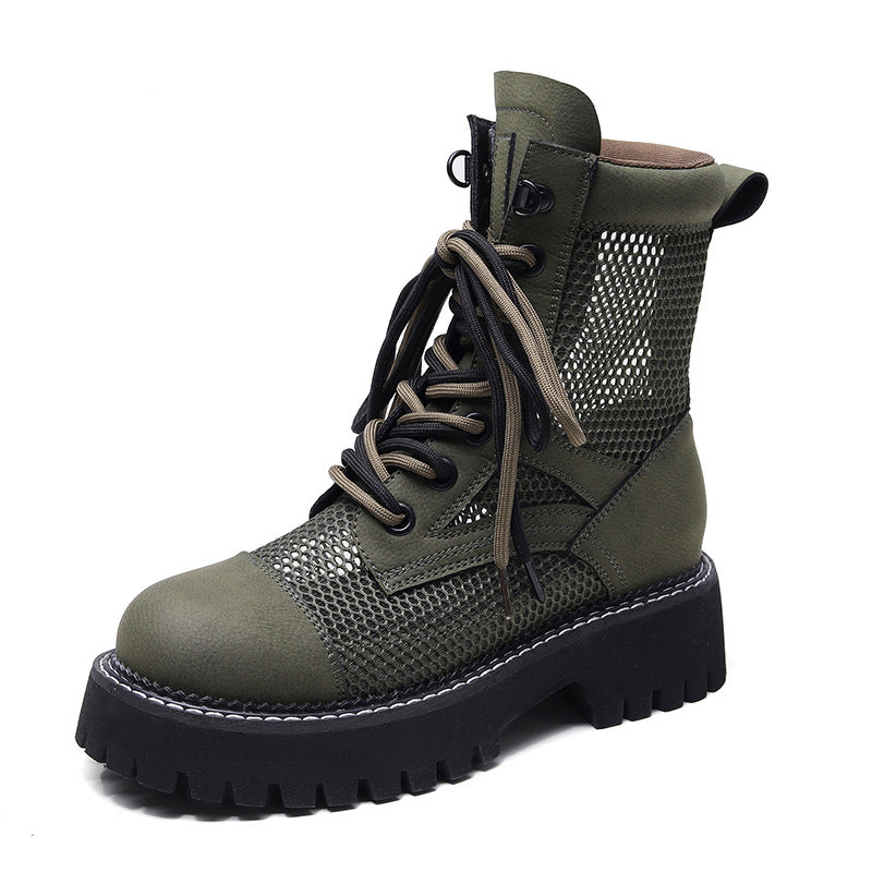 Women's Martin Summer Thin Short Breathable Mesh Boots