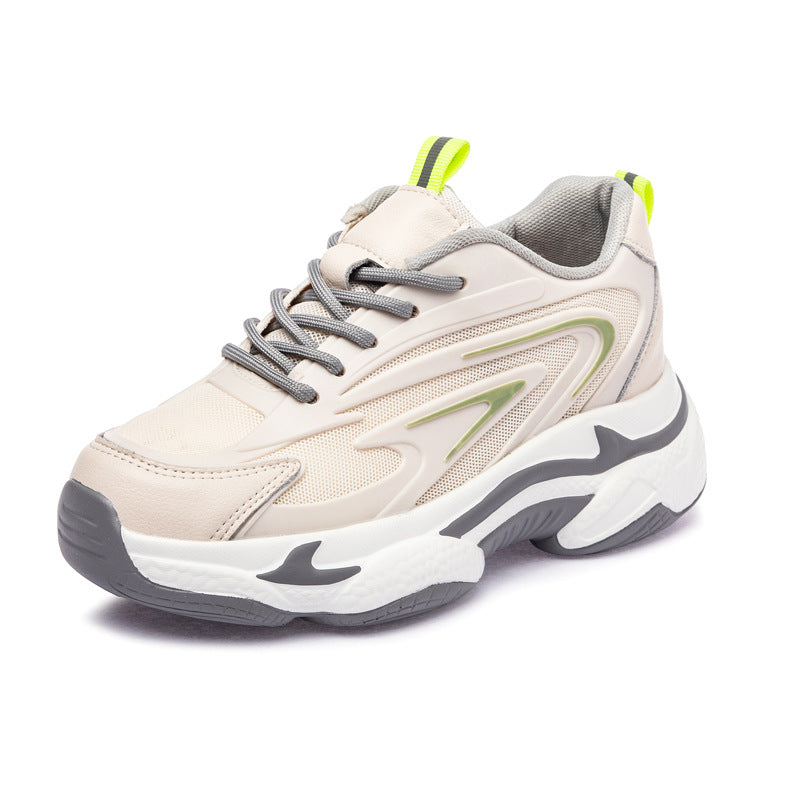 Women's Spring Dad Height Increasing Insole Versatile Sneakers
