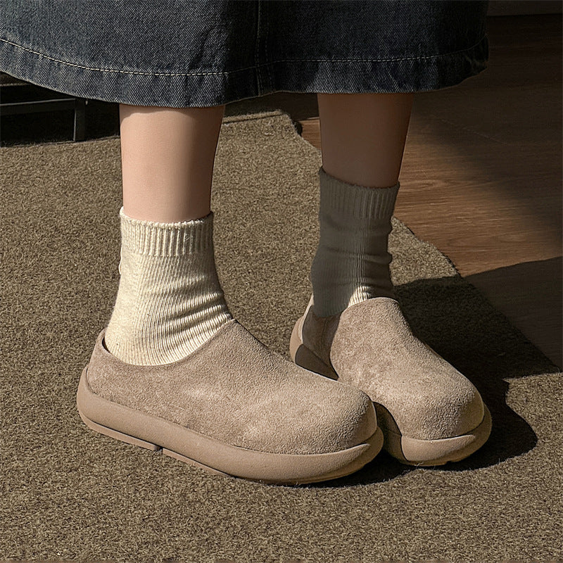 Women's & Men's Spring Small Potatoes Slip-on Muller Snow Boots