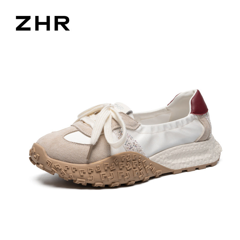 Breathable Clunky Fashionable Platform Sports Pumps Sneakers