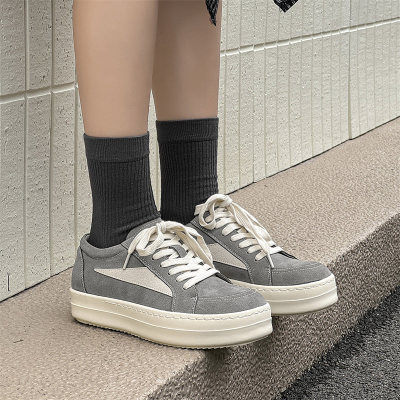 Men's Spring Training Lovers Platform Sports Height Sneakers