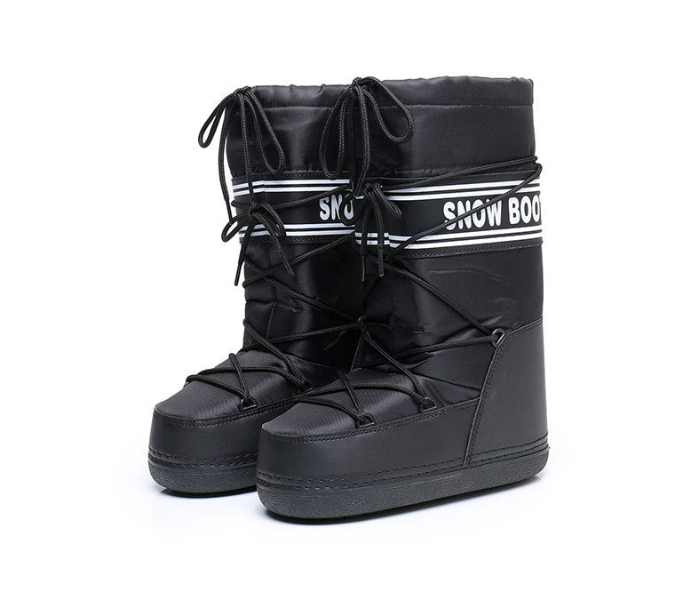 Women's Winter Ski Space Fashion Round Toe Boots