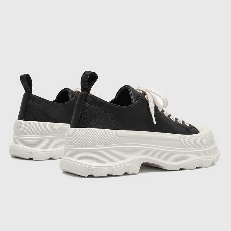 Men's Breathable Thin Muffin Fashion Versatile Platform Men's Shoes