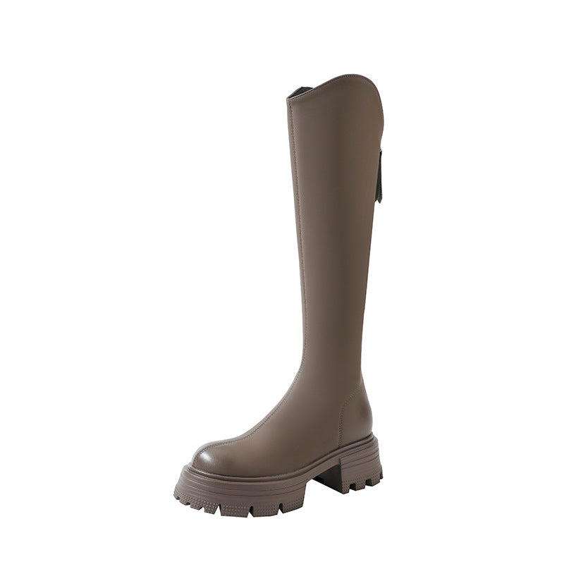 Below The Knee High-heeled Thigh Height Boots