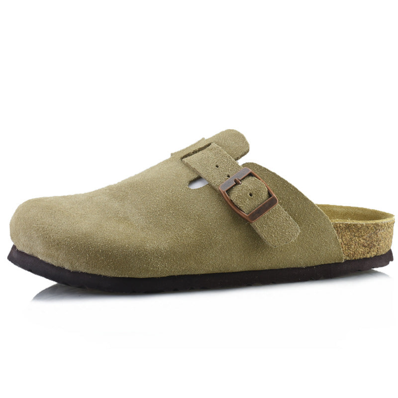 Women's Latex Cork Wide Version Summer Outer Slippers
