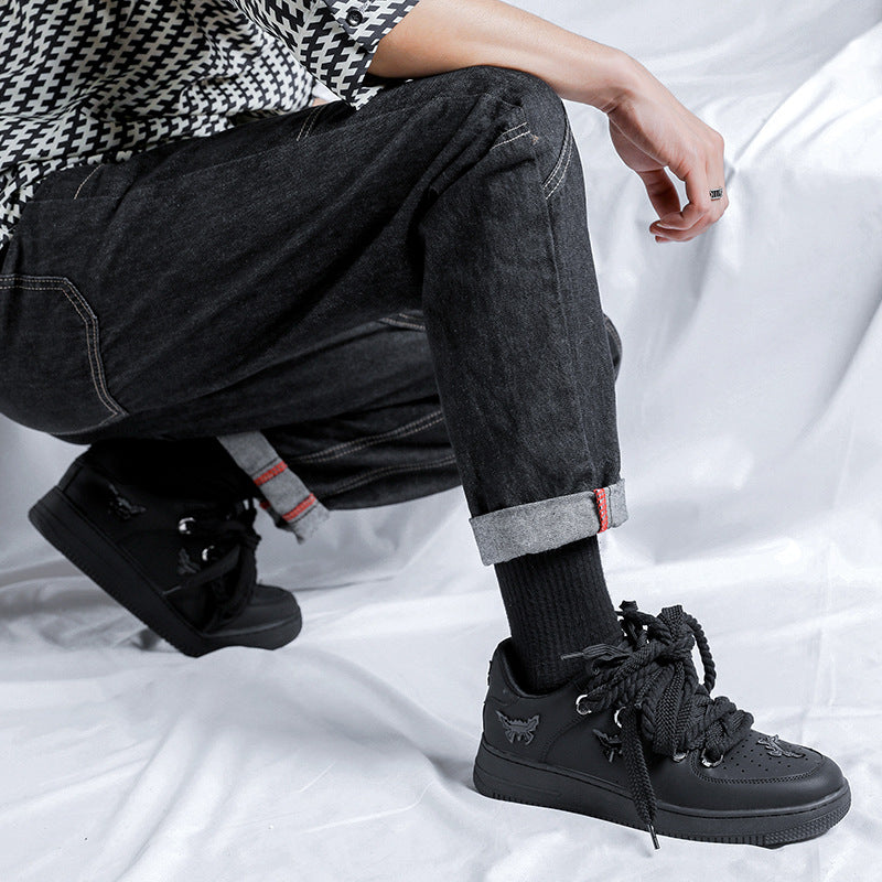 Men's Durable Innovative Trendy Summer Platform Leather Shoes