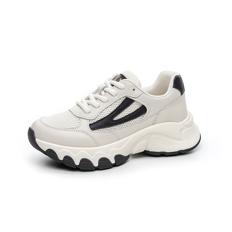 Women's Mesh Dad Breathable Soft Bottom Portable Sneakers