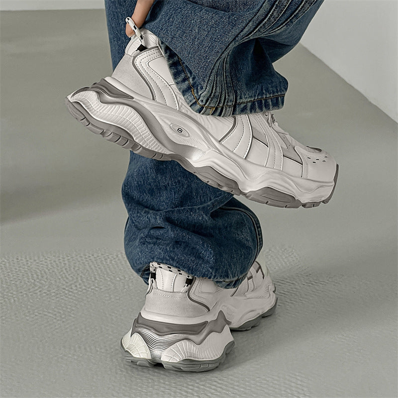 Women's & Men's Breathable Clunky Couples For Summer Platform Sneakers