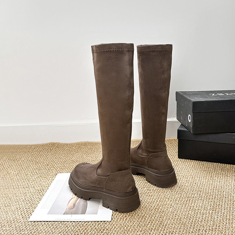 Women's Increasing Skinny Small High Leg Below Boots